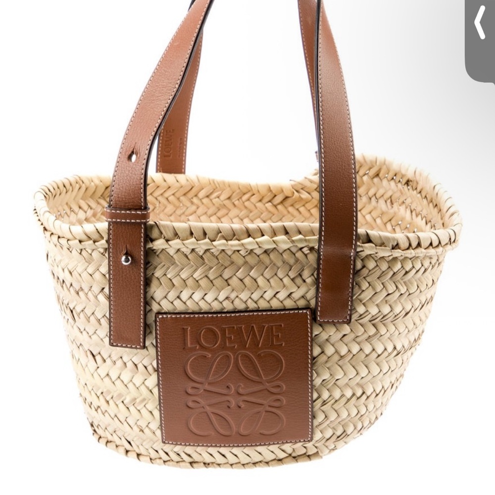 Loewe straw bag